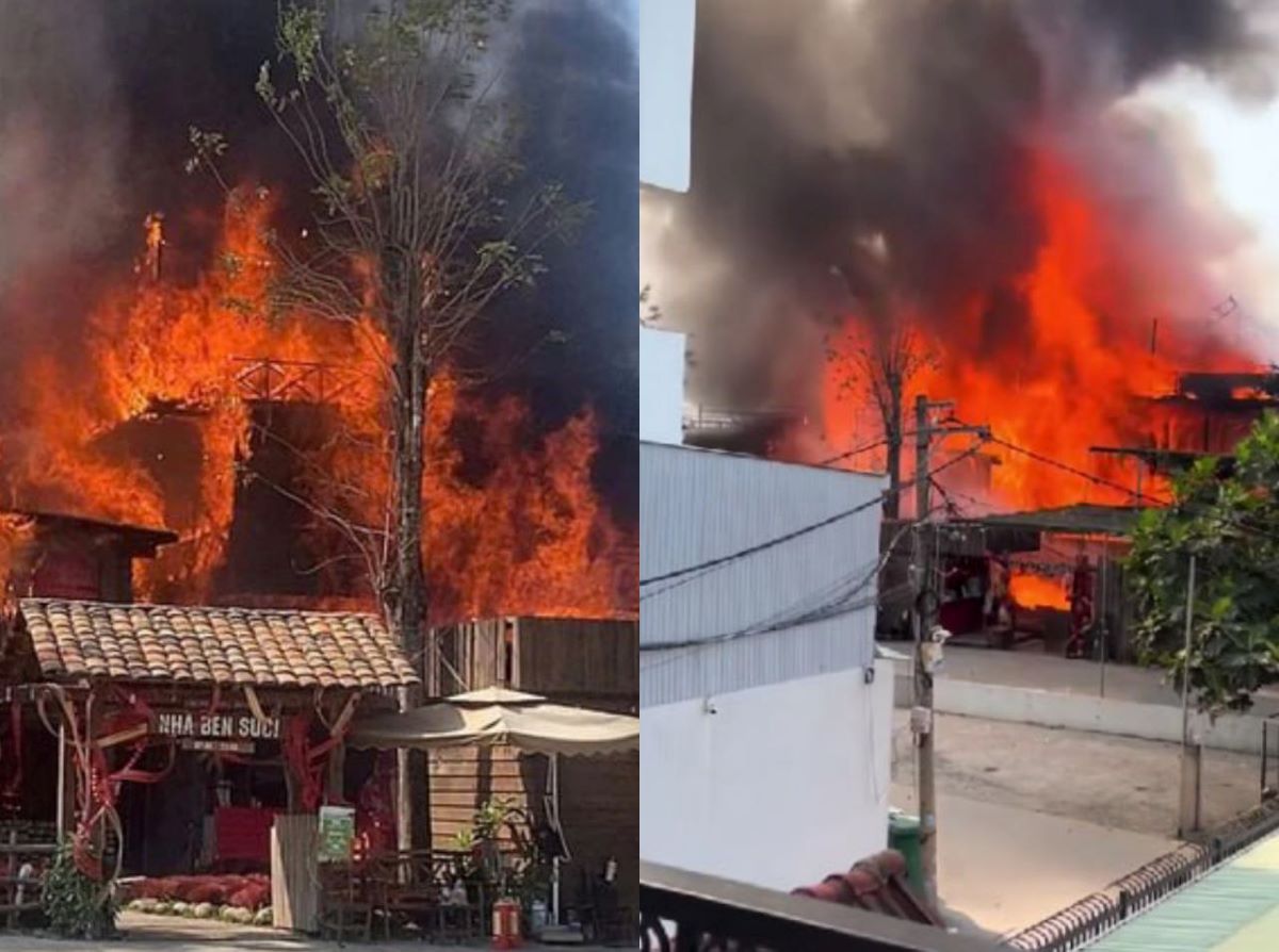 Động th&aacute;i bất ngờ của qu&aacute;n c&agrave; ph&ecirc; Noọng Ơi sau vụ ch&aacute;y lớn đầu năm mới