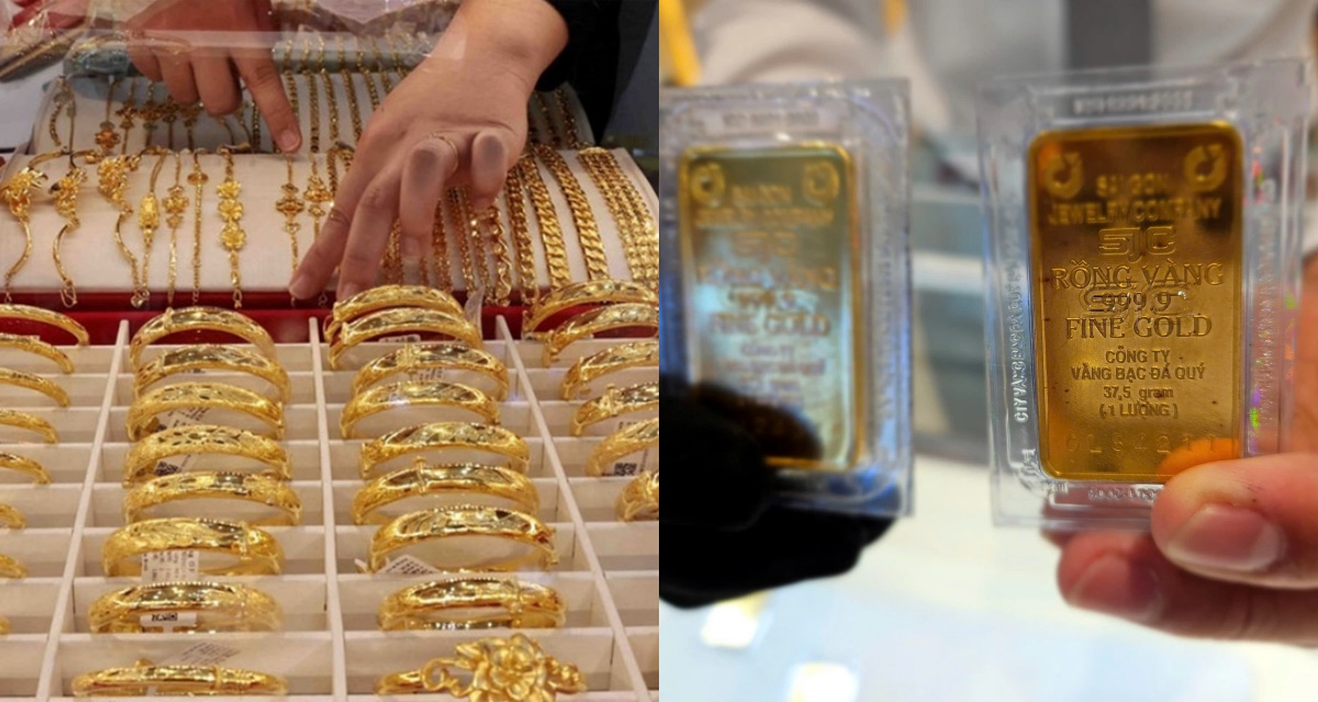 Gi&aacute; v&agrave;ng chiều 22-2 bất ngờ bứt tốc, Ph&uacute; Qu&yacute; tăng mạnh, nhiều thương hiệu giữ gi&aacute; ổn định