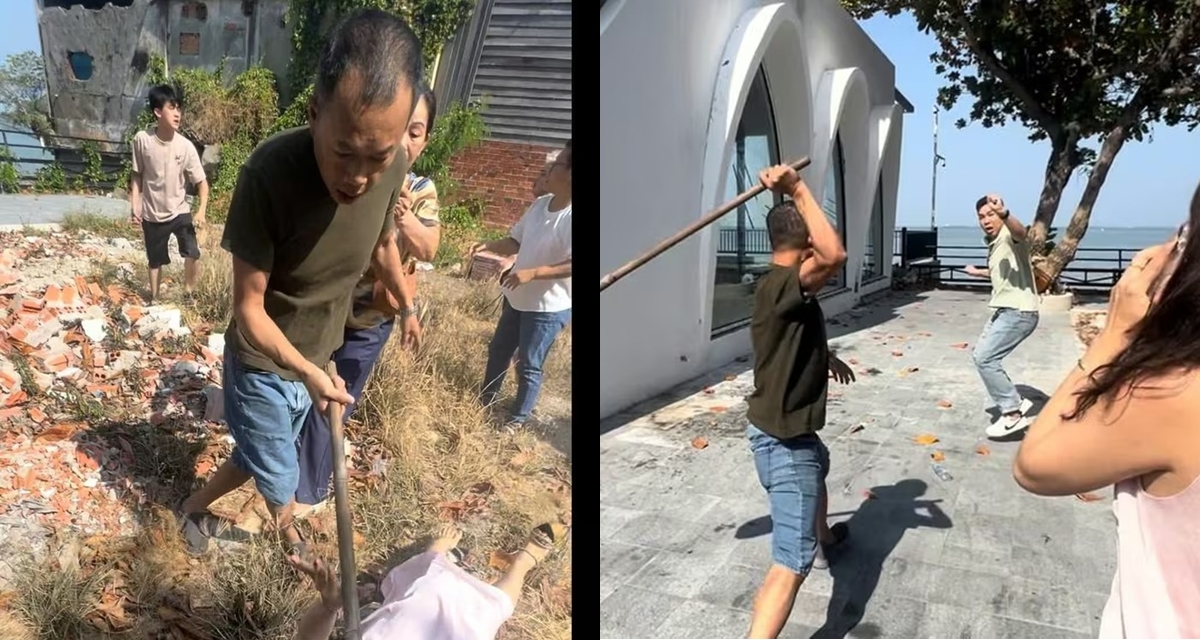 Nguồn cơn vụ nh&oacute;m người d&ugrave;ng hung kh&iacute; đuổi đ&aacute;nh du kh&aacute;ch ở Vũng T&agrave;u, c&ocirc;ng an ch&iacute;nh thức v&agrave;o cuộc