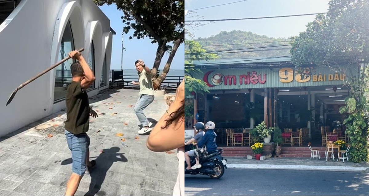 Lời khai của chủ qu&aacute;n cơm ni&ecirc;u ở Vũng T&agrave;u v&aacute;c xẻng đuổi đ&aacute;nh du kh&aacute;ch ng&agrave;y Tết, đ&atilde; r&otilde; l&yacute; do ra tay