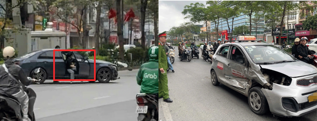 T&agrave;i xế &ocirc; t&ocirc; Mercedes g&acirc;y tai nạn li&ecirc;n ho&agrave;n rồi bỏ đi: Hiện trường tai nạn v&agrave; t&igrave;nh h&igrave;nh c&aacute;c nạn nh&acirc;n