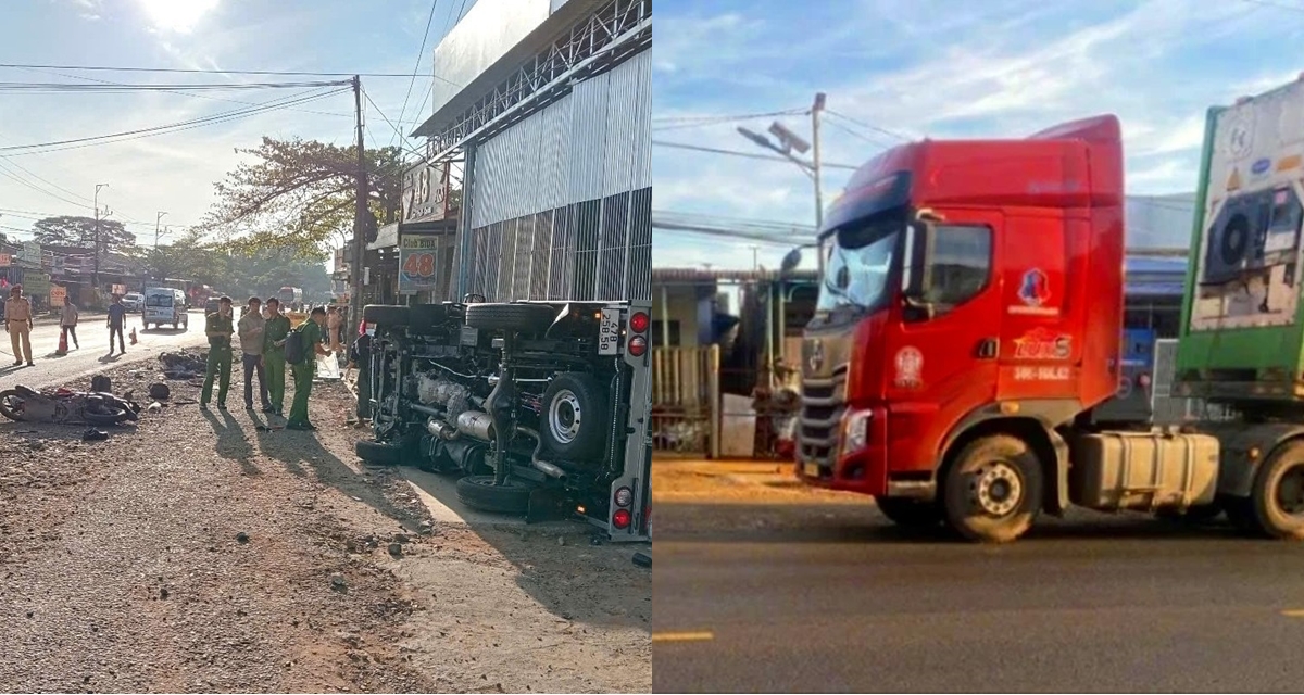 Tr&iacute;ch xuất camera vụ tai nạn 3 người thương vong QL14: Nghi do 2 &ocirc; t&ocirc; rượt đuổi, nh&acirc;n chứng h&eacute; lộ th&ocirc;ng tin đắt gi&aacute;