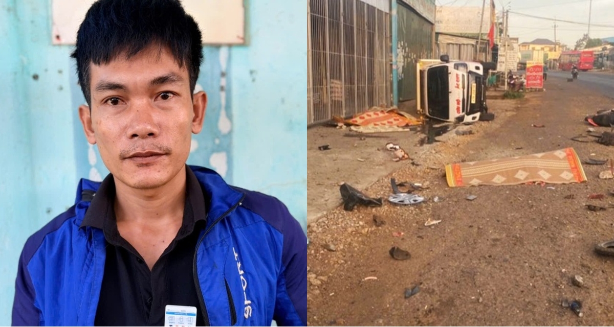 Hai xe tải rượt đuổi v&igrave; kh&ocirc;ng được nhường đường, g&acirc;y tai nạn li&ecirc;n ho&agrave;n khiến 3 người thương vong