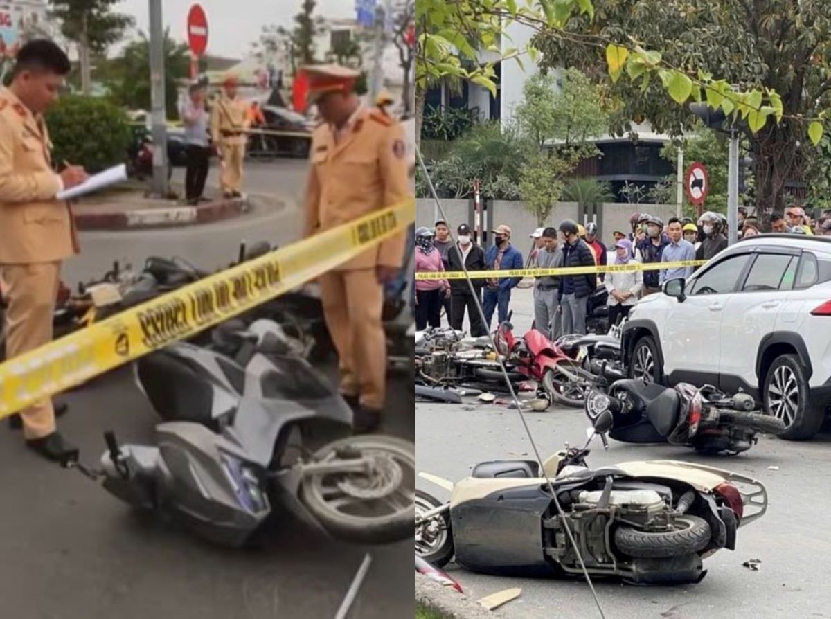 Vụ t&agrave;i xế &ocirc; t&ocirc; t&ocirc;ng 12 xe m&aacute;y ở Hải Ph&ograve;ng: Bất ngờ với kết quả đo nồng độ cồn, ma t&uacute;y