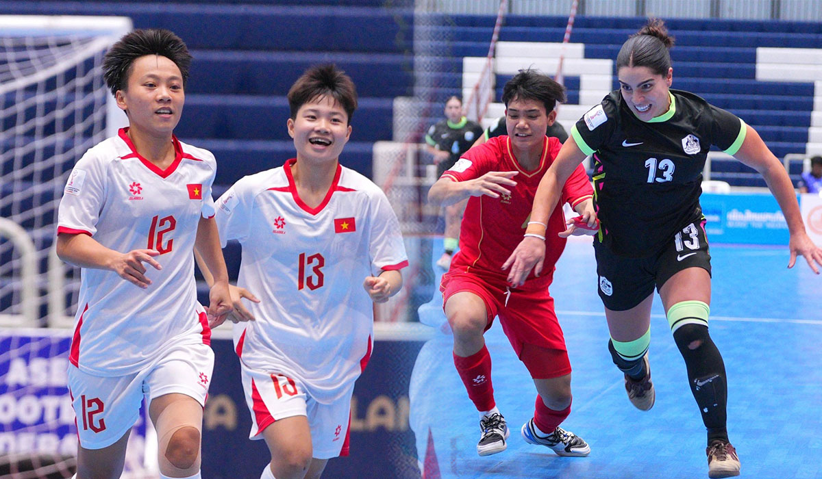 ĐT Australia \'l&agrave;m mưa l&agrave;m gi&oacute;\' ở giải futsal Đ&ocirc;ng Nam &Aacute;, ĐT Việt Nam ch&iacute;nh thức bị vượt mặt