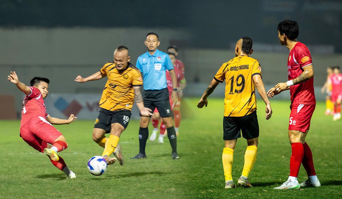 Thua to&agrave;n diện \'đại gia\' V.League, cựu sao U23 Việt Nam gửi gắm th&ocirc;ng điệp khiến NHM rớt nước mắt