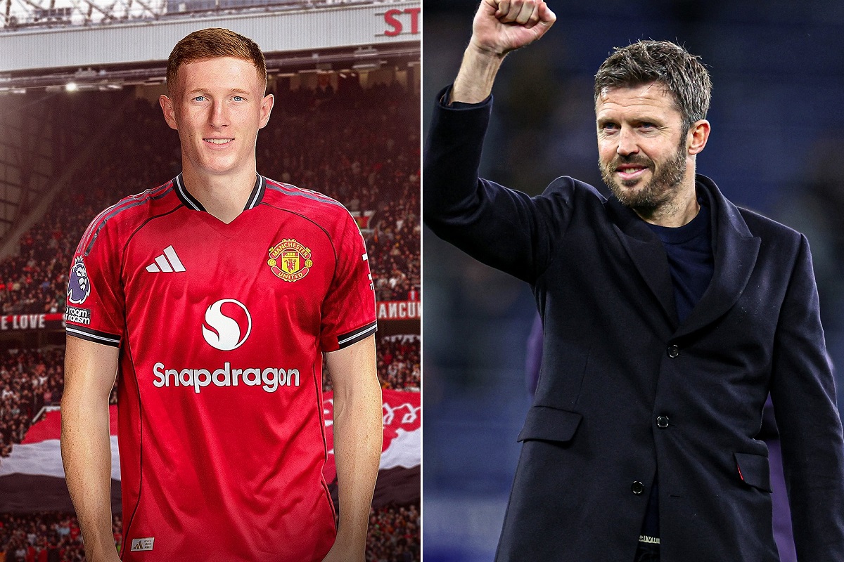 Elliot Anderson đ&aacute;nh tiếng việc gia nhập Man United, HLV Carrick đứng ngồi kh&ocirc;ng y&ecirc;n