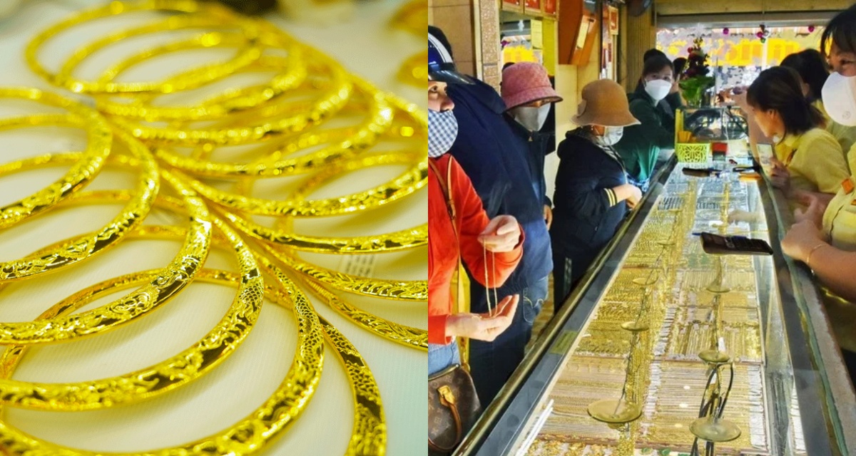 Gi&aacute; v&agrave;ng ng&agrave;y v&iacute;a Thần T&agrave;i 26-2 tăng th&ecirc;m 700.000 đồng, thị trường trong nước v&agrave; thế giới c&ugrave;ng biến động