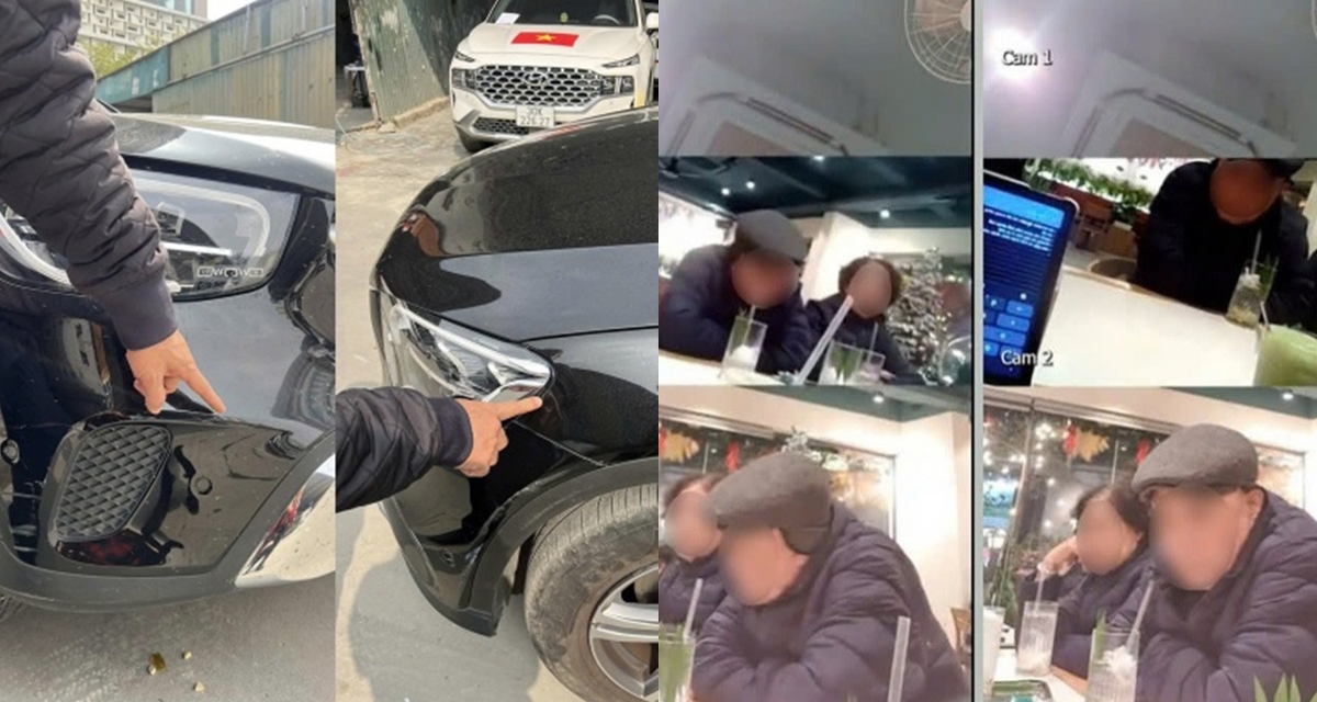 Gia đ&igrave;nh đập k&iacute;nh, c&agrave;o xước Mercedes từng nhắn tin chửi chủ xe &lsquo;ng&aacute;o đ&aacute;&rsquo;, kh&ocirc;ng muốn bồi thường 100 triệu