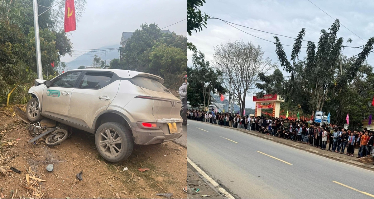 Vụ hiệu trưởng tử vong v&igrave; bị &ocirc; t&ocirc; lấn l&agrave;n h&uacute;c văng: H&agrave;ng ngh&igrave;n học sinh xếp h&agrave;ng tiễn biệt người thầy