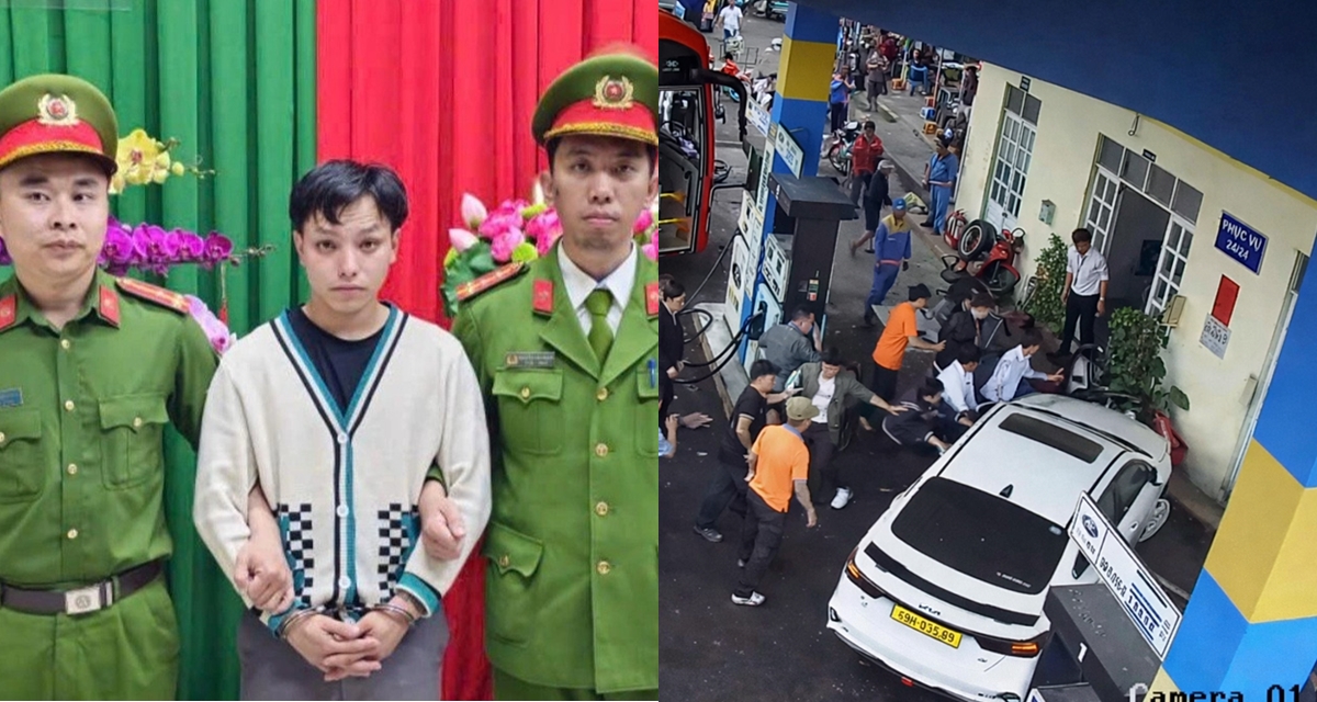 L&acirc;m Đồng: Lời khai đối tượng lao xe v&agrave;o đ&aacute;m đ&ocirc;ng ở c&acirc;y xăng, nguồn cơn m&acirc;u thuẫn từ chuyện rất nhỏ nhặt