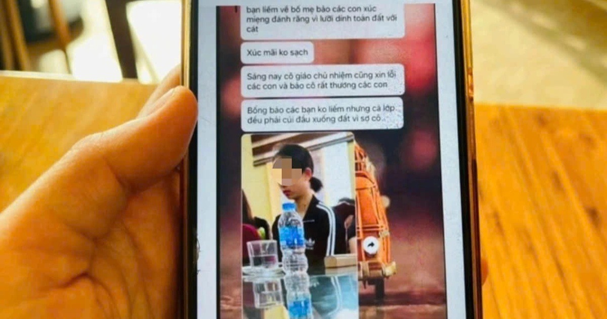 Ph&uacute; Thọ: Cơ quan chức năng th&ocirc;ng tin vụ gi&aacute;o vi&ecirc;n bị tố bắt học sinh tiểu học liếm đất v&igrave; để ghế c&ocirc; bẩn