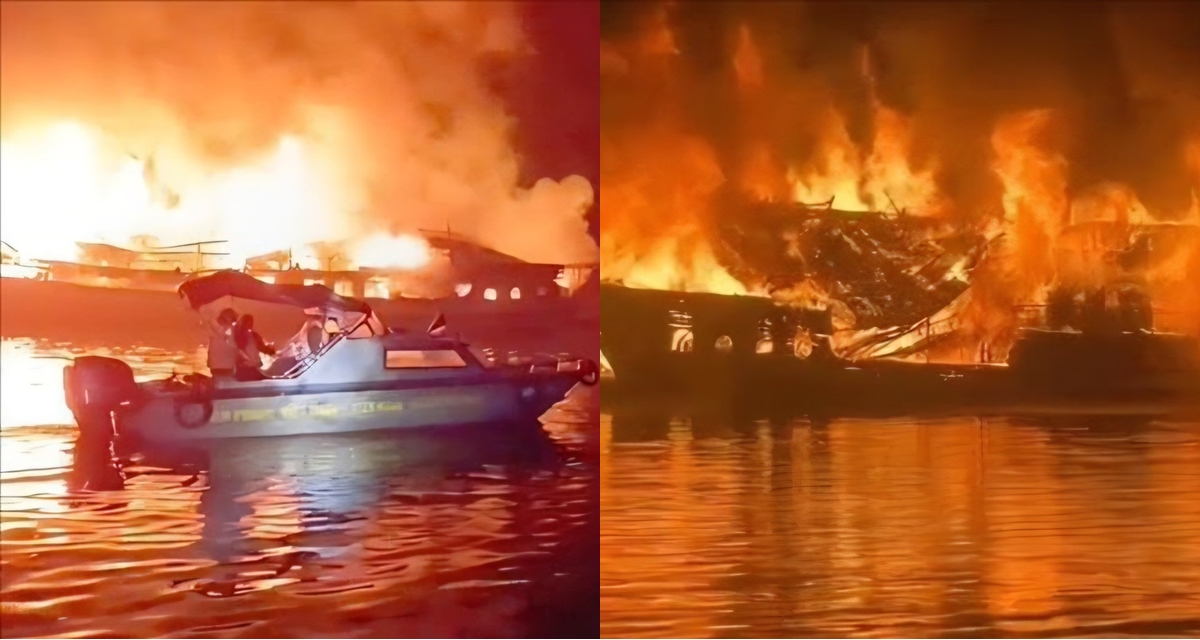 Ch&aacute;y t&agrave;u du lịch ở Quảng Ninh: Quyết định kịp thời của thuyền trưởng cứu sống to&agrave;n bộ 41 người