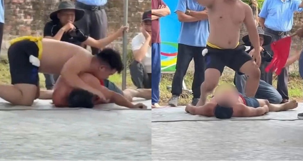 Vụ đ&ocirc; vật g&atilde;y cổ, tử vong trong hội l&agrave;ng: Nạn nh&acirc;n uống rượu trước khi l&ecirc;n s&agrave;n, ch&ecirc;nh lệch về hạng c&acirc;n?