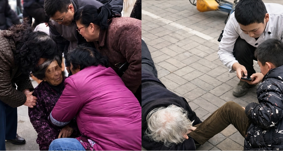 3 học sinh tiểu học ở Trung Quốc bị đ&ograve;i bồi thường 1 triệu tệ v&igrave; đỡ cụ b&agrave; bị ng&atilde;, c&aacute;i kết g&acirc;y bất ngờ