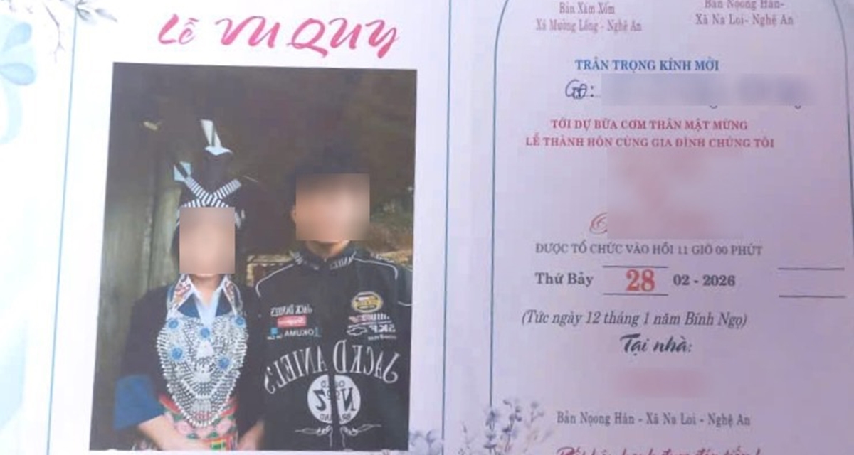 Hai nữ sinh lớp 8 ở Nghệ An nghỉ học v&igrave; bị &lsquo;bắt&rsquo; đi lấy chồng, c&ocirc;ng an địa phương ch&iacute;nh thức v&agrave;o cuộc