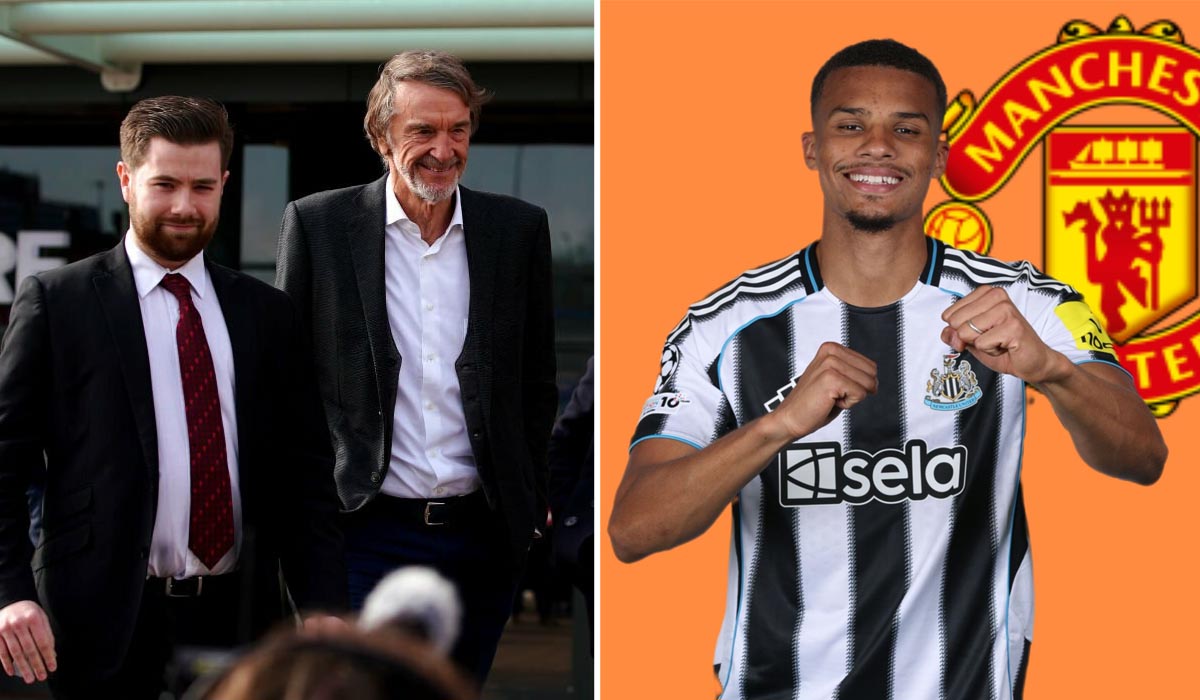 Sir Jim Ratcliffe bất ngờ chơi lớn, Man United chi&ecirc;u mộ \'l&aacute; chắn th&eacute;p\' Newcastle với gi&aacute; kỷ lục?