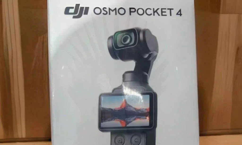 DJI Osmo Pocket 4 lộ diện r&otilde; n&eacute;t trước khi ra mắt ch&iacute;nh thức