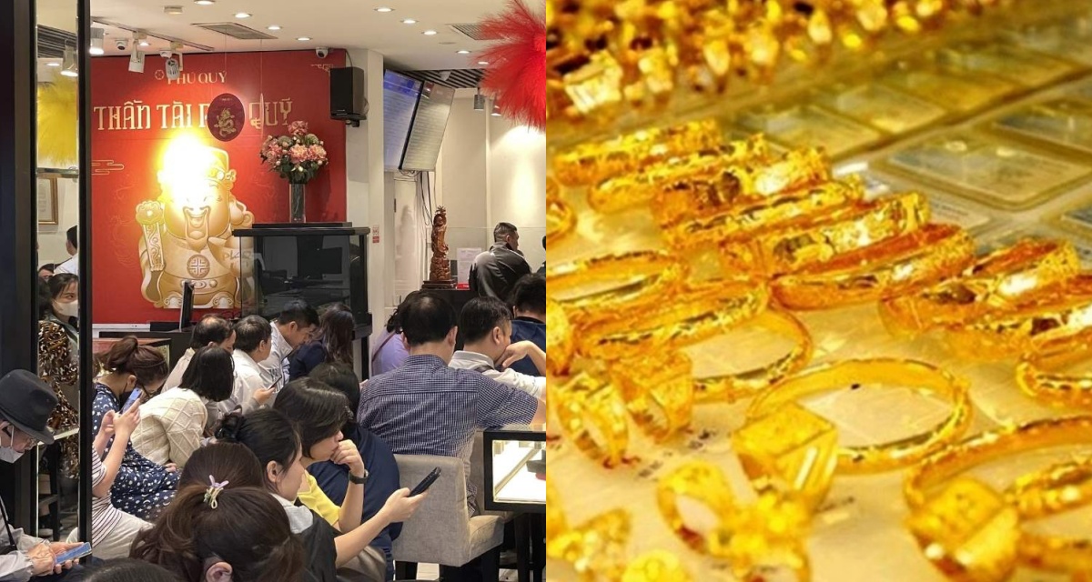 Diễn biến gi&aacute; v&agrave;ng 2/3 đồng loạt đi l&ecirc;n, thực trạng tại c&aacute;c cửa h&agrave;ng v&agrave;ng xuất hiện th&ecirc;m dịch vụ cho người mua 
