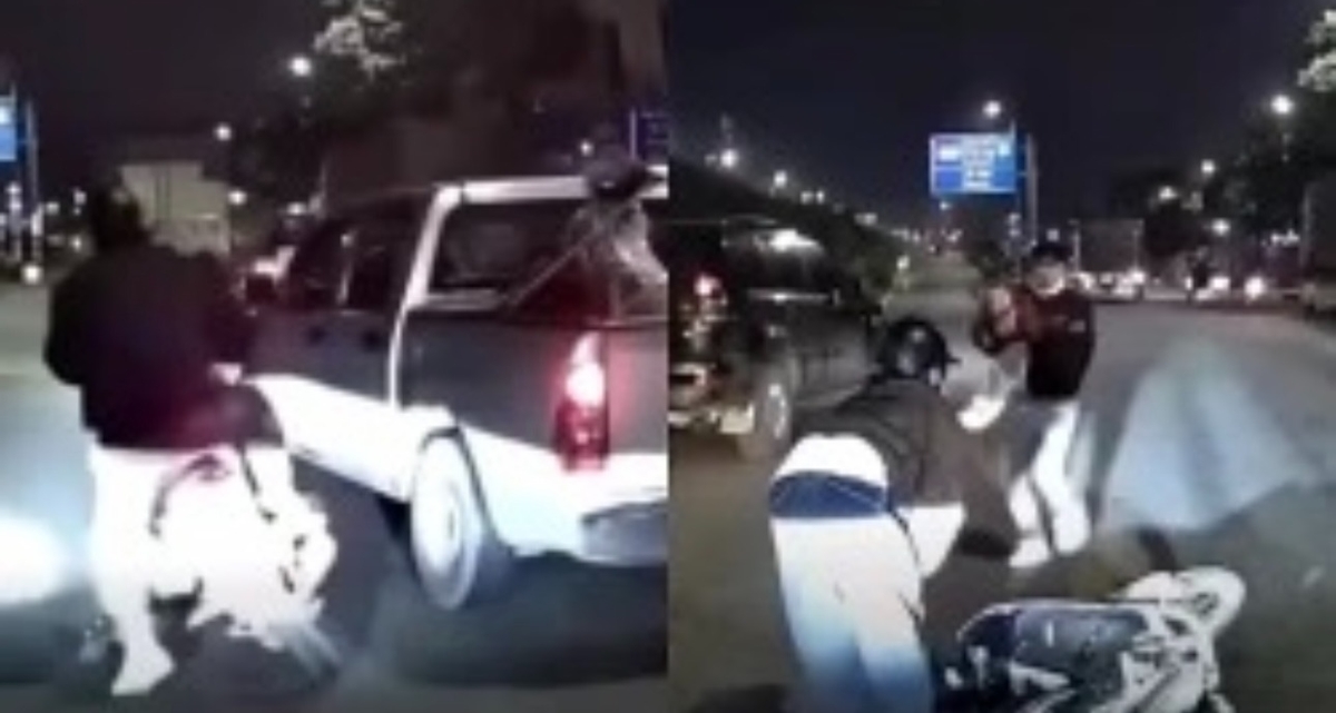 C&ocirc;ng an th&ocirc;ng tin n&oacute;ng về t&agrave;i xế b&aacute;n tải ch&egrave;n ng&atilde; xe m&aacute;y ở H&agrave; Nội, Facebooker Phương Ba S&aacute;u l&agrave; ai?