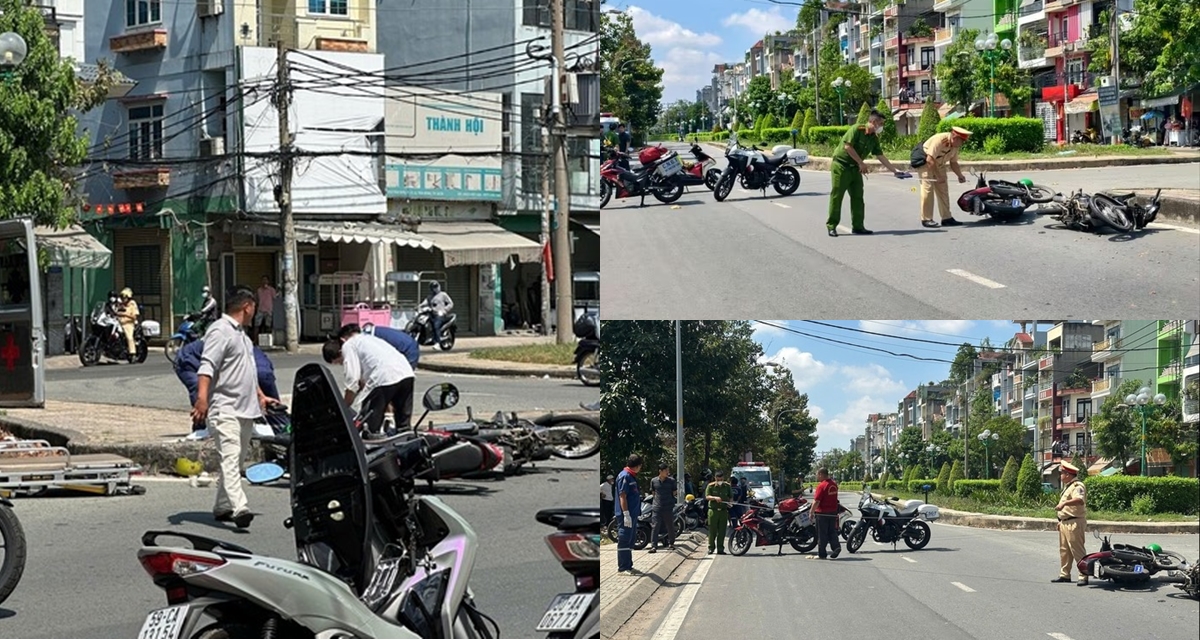 Nguồn cơn vụ tai nạn nghi&ecirc;m trọng giữa 2 xe m&aacute;y khiến 1 người tử vong tại chỗ ở đường T&acirc;n Sơn