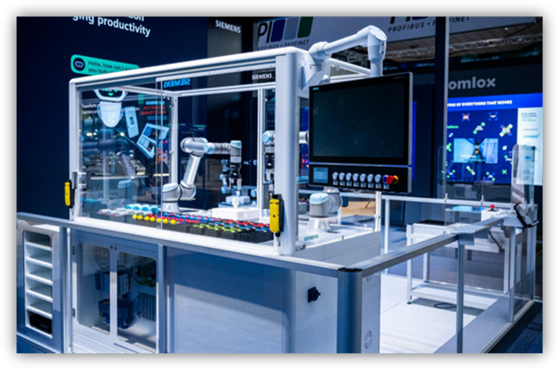  Qualcomm mang AI c&ocirc;ng nghiệp v&agrave; kết nối 5G ri&ecirc;ng đến m&ocirc; h&igrave;nh nh&agrave; m&aacute;y của Siemens tại MWC Barcelona
