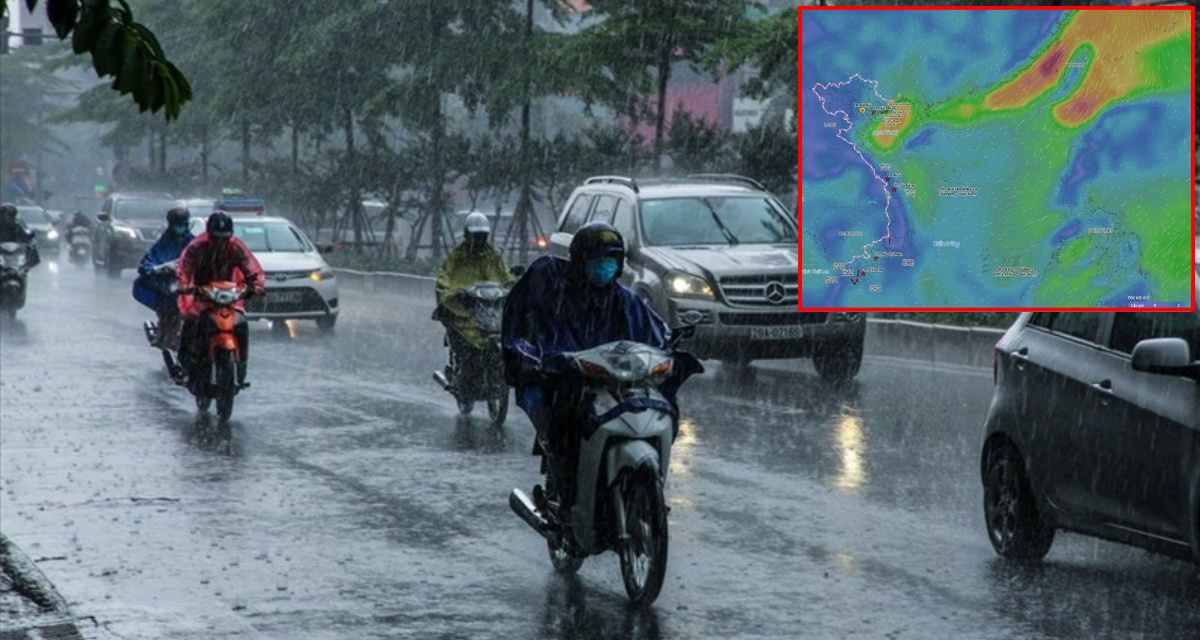 Diễn biến thời tiết bất lợi trong 2 ng&agrave;y tới: Kh&ocirc;ng kh&iacute; lạnh tăng cường, Vịnh Bắc Bộ gi&oacute; giật cấp 8