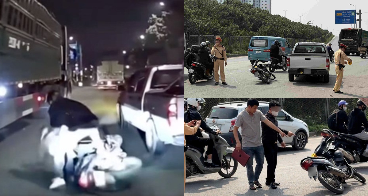 Nguồn cơn vụ xe b&aacute;n tải ch&egrave;n ng&atilde; cả gia đ&igrave;nh đi xe m&aacute;y: T&agrave;i xế &lsquo;n&oacute;ng m&aacute;u&rsquo; sau 1 c&acirc;u n&oacute;i của người chồng?