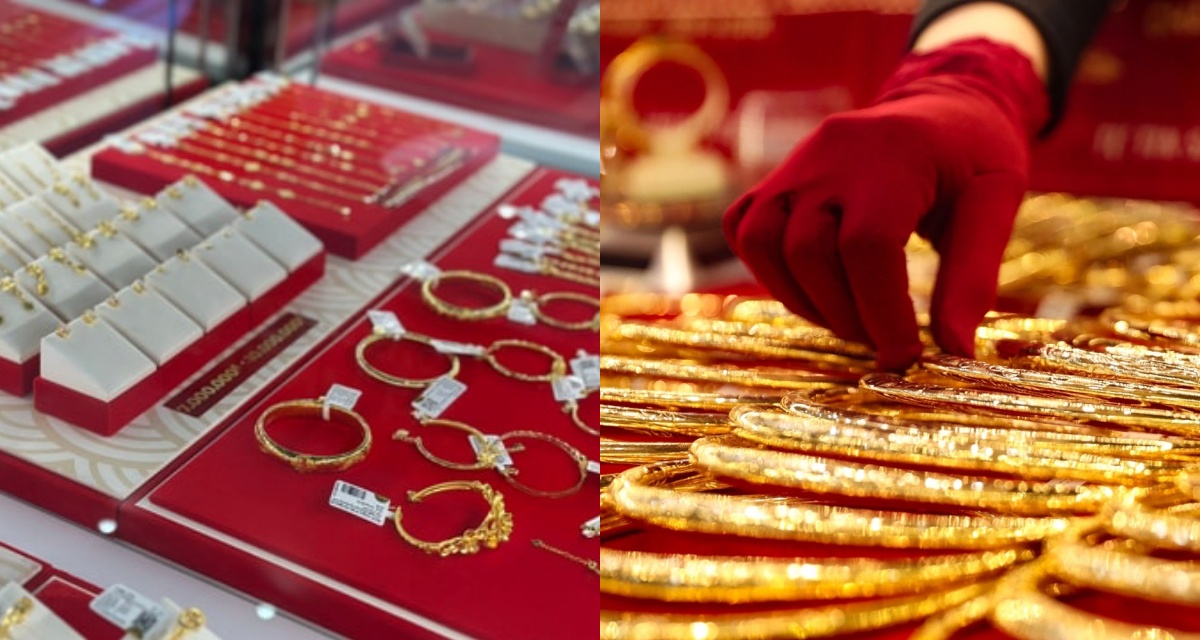 Diễn biến tr&aacute;i chiều gi&aacute; v&agrave;ng chốt phi&ecirc;n 4/3: Thế giới phục hồi, trong nước điều chỉnh giảm mạnh 