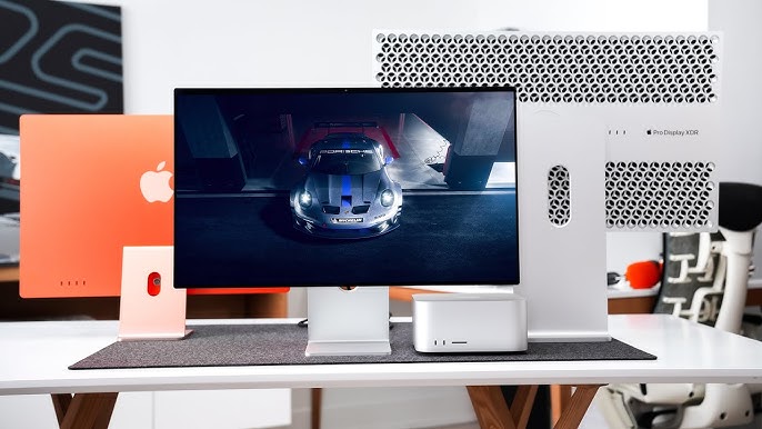 Apple ra mắt m&agrave;n h&igrave;nh 90 triệu đồng: S&aacute;ng 2.000 nits, miniLED 2.304 v&ugrave;ng l&agrave;m mờ, sạc 140W cho MacBook