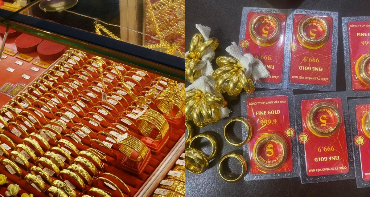 Gi&aacute; v&agrave;ng bật tăng trở lại sau c&uacute; giảm s&acirc;u, ch&ecirc;nh lệch trong nước v&agrave; quốc tế tiềm ẩn rủi ro cho nh&agrave; đầu tư