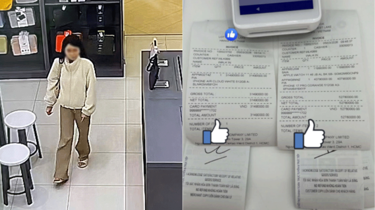 Nhặt được thẻ t&iacute;n dụng của người lạ, nữ TikToker c&oacute; tiếng nghi đ&atilde; mua iPhone, đồng hồ hết 95 triệu?