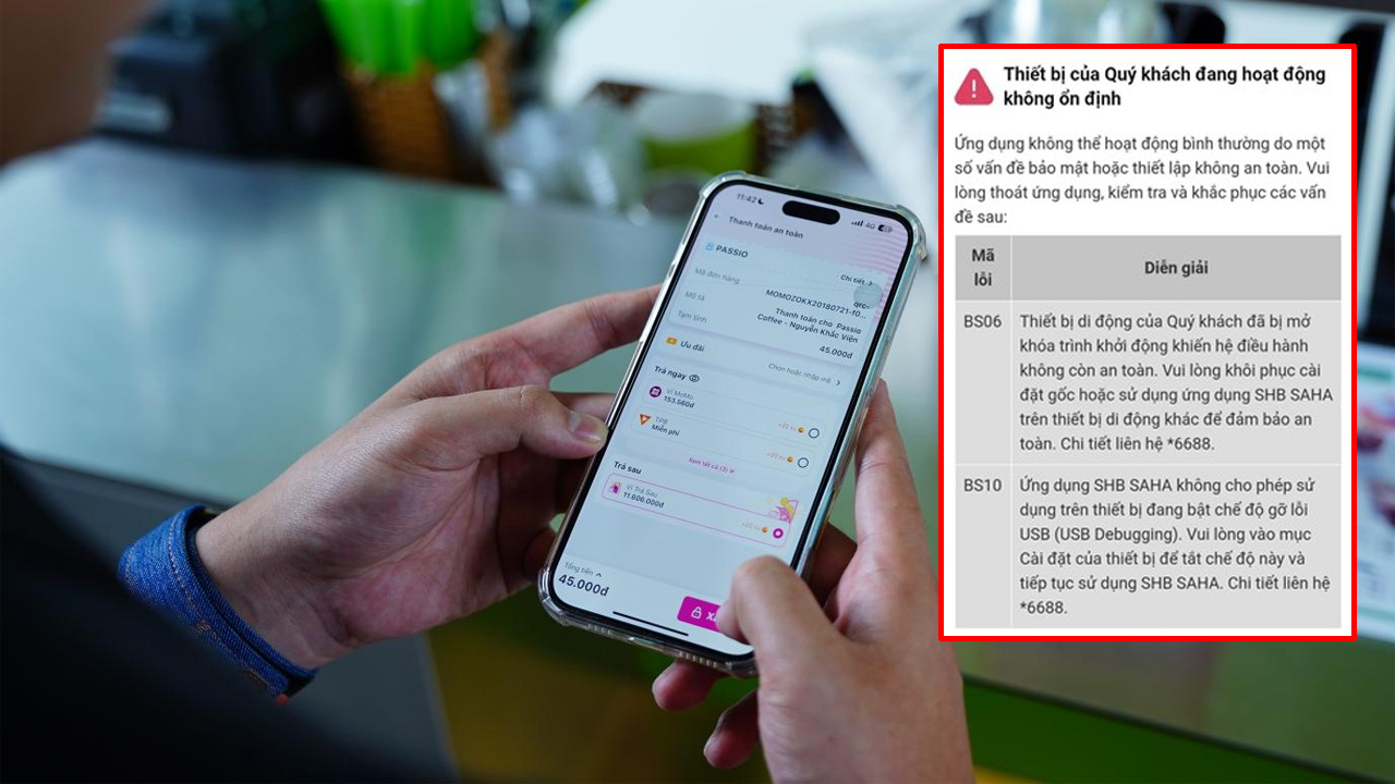 H&agrave;ng loạt người d&ugrave;ng bị kh&oacute;a Mobile Banking v&igrave; điện thoại tr&ocirc;i nổi, nguy&ecirc;n nh&acirc;n khiến nhiều người bất ngờ