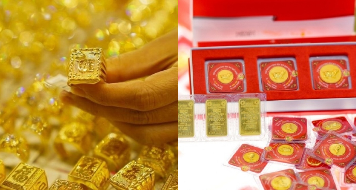 Gi&aacute; v&agrave;ng h&ocirc;m nay 5-3: Trong nước giảm mạnh ở nhiều thương hiệu, thế giới tiếp tục đi l&ecirc;n