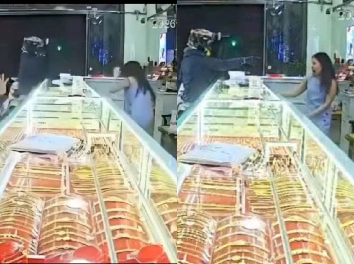 Đắk Lắk: Người đ&agrave;n &ocirc;ng bịt mặt x&ocirc;ng v&agrave;o tiệm v&agrave;ng n&eacute;m vật lạ, nữ chủ tiệm hoang mang cầu cứu