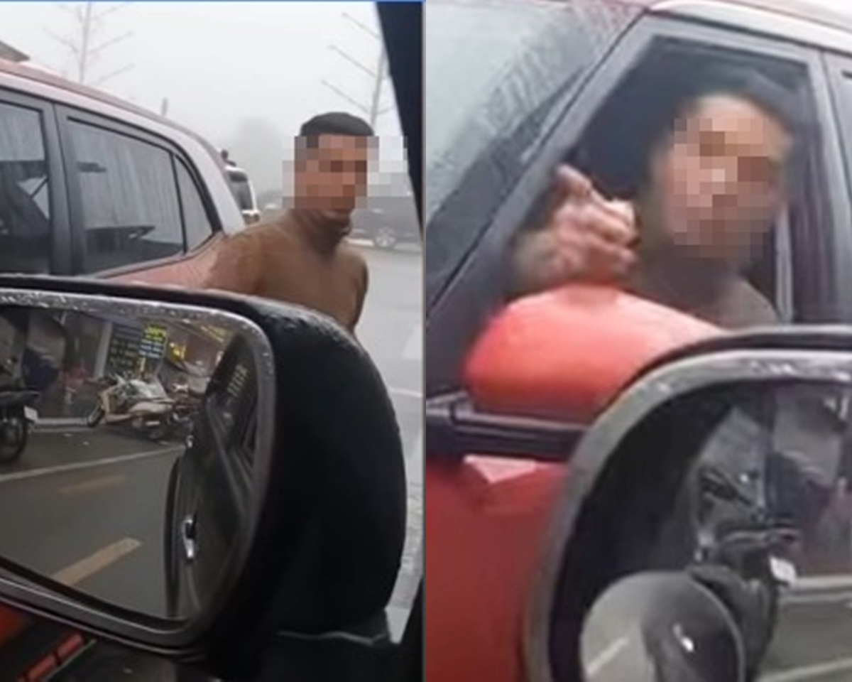 Danh t&iacute;nh t&agrave;i xế &ocirc; t&ocirc; con đi ngược chiều, kh&ocirc;ng chịu nhường ai c&ograve;n th&aacute;ch thức \'th&iacute;ch th&igrave; đỗ cả ng&agrave;y\'