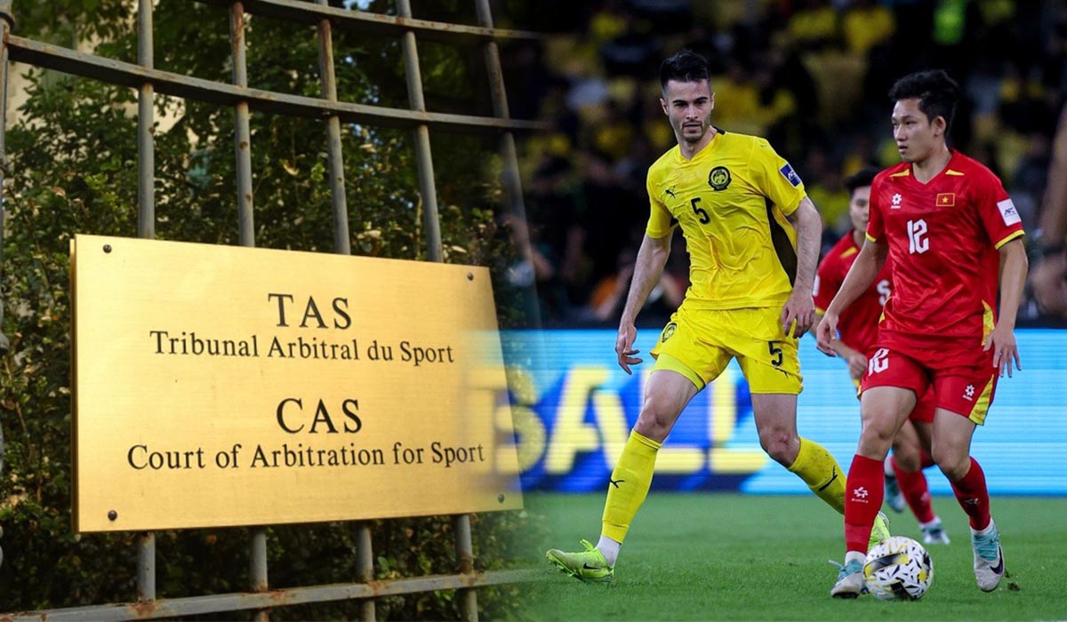 LĐBĐ Malaysia ngoan cố trước ph&aacute;n quyết từ CAS, k&igrave;nh địch ĐT Việt Nam vẫn c&ograve;n cơ hội \'lật k&egrave;o\'?