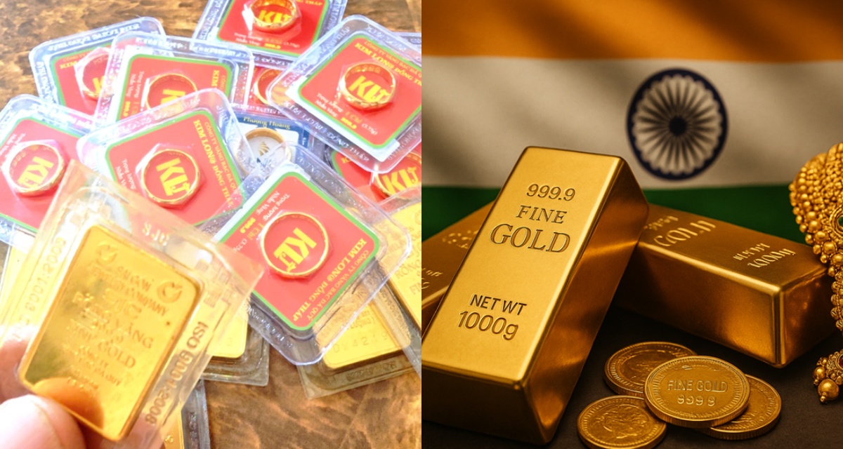 Gi&aacute; v&agrave;ng h&ocirc;m nay 6-3 xuất hiện ch&ecirc;nh lệch lớn giữa hai thị trường, nh&agrave; đầu tư theo d&otilde;i diễn biến mới