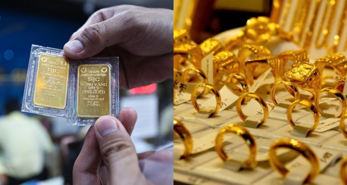 Gi&aacute; v&agrave;ng chiều 6-3 biến động: SJC, v&agrave;ng nhẫn giảm, thị trường trong nước v&agrave; thế giới c&ugrave;ng thay đổi
