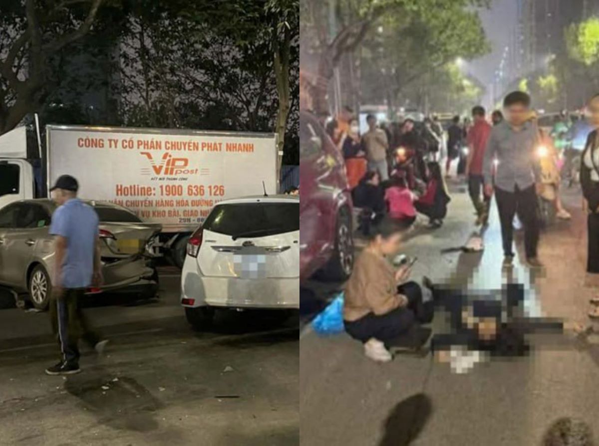 Th&ocirc;ng tin mới nhất vụ &ocirc; t&ocirc; lao như t&ecirc;n bắn, t&ocirc;ng loạt phương tiện ở H&agrave; Nội