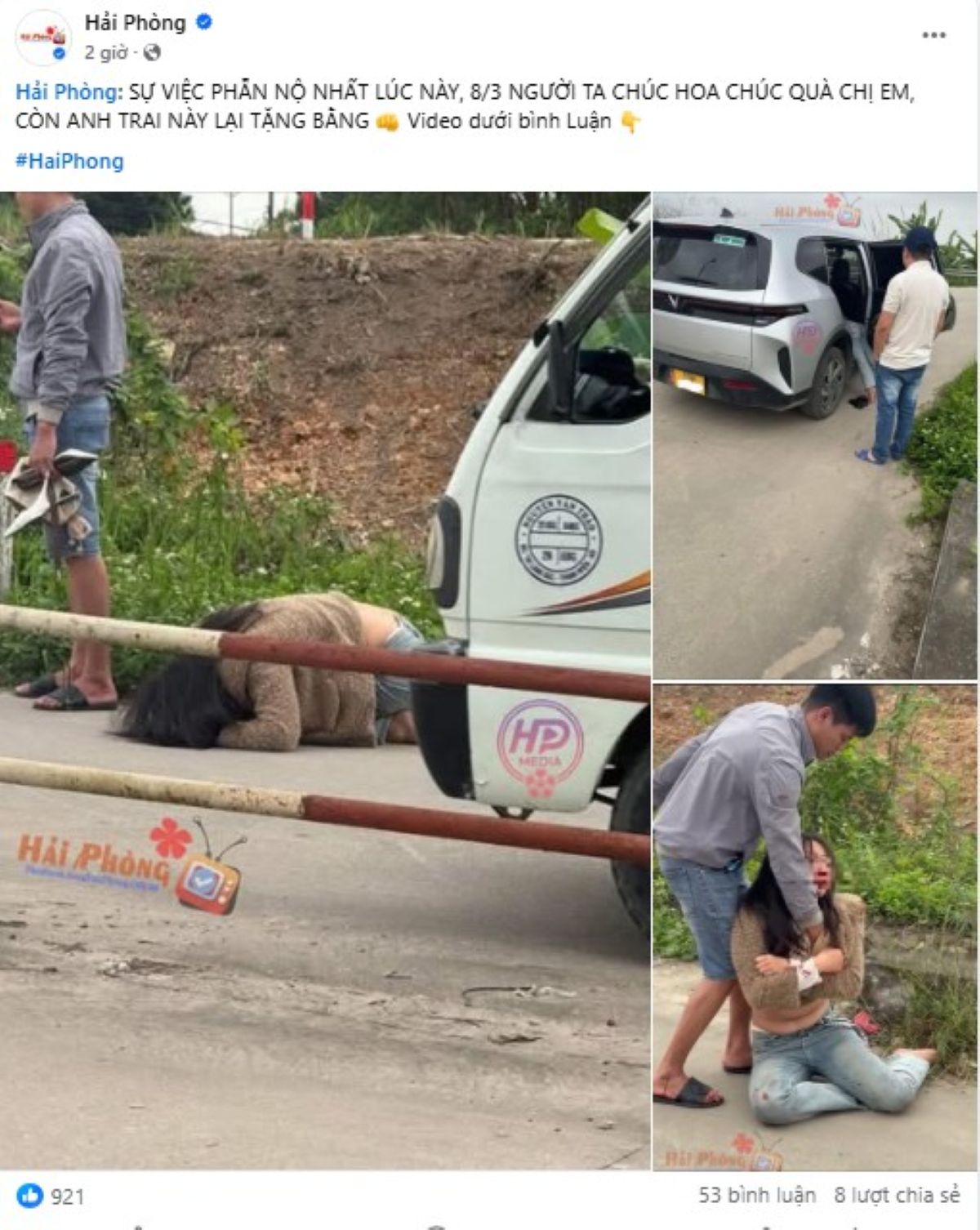 Clip 1 c&ocirc; g&aacute;i bị đ&aacute;nh chảy m&aacute;u mũi, l&ocirc;i \'xềnh xệch\' ngay ng&agrave;y 8/3 tại Hải Ph&ograve;ng: N&oacute;i \'bị &eacute;p buộc\'?