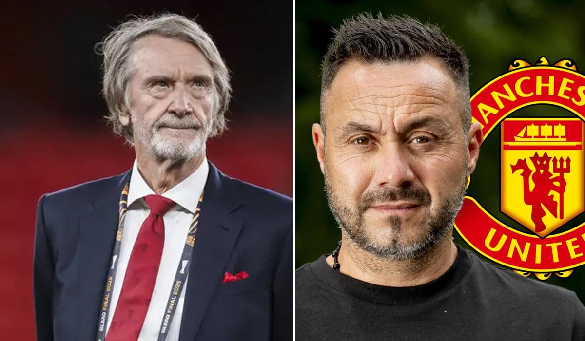 HLV De Zerbi đồng &yacute; dẫn dắt Man Utd, Sir Jim Ratcliffe mở đường đ&oacute;n t&acirc;n thuyền trưởng thay Carrick?