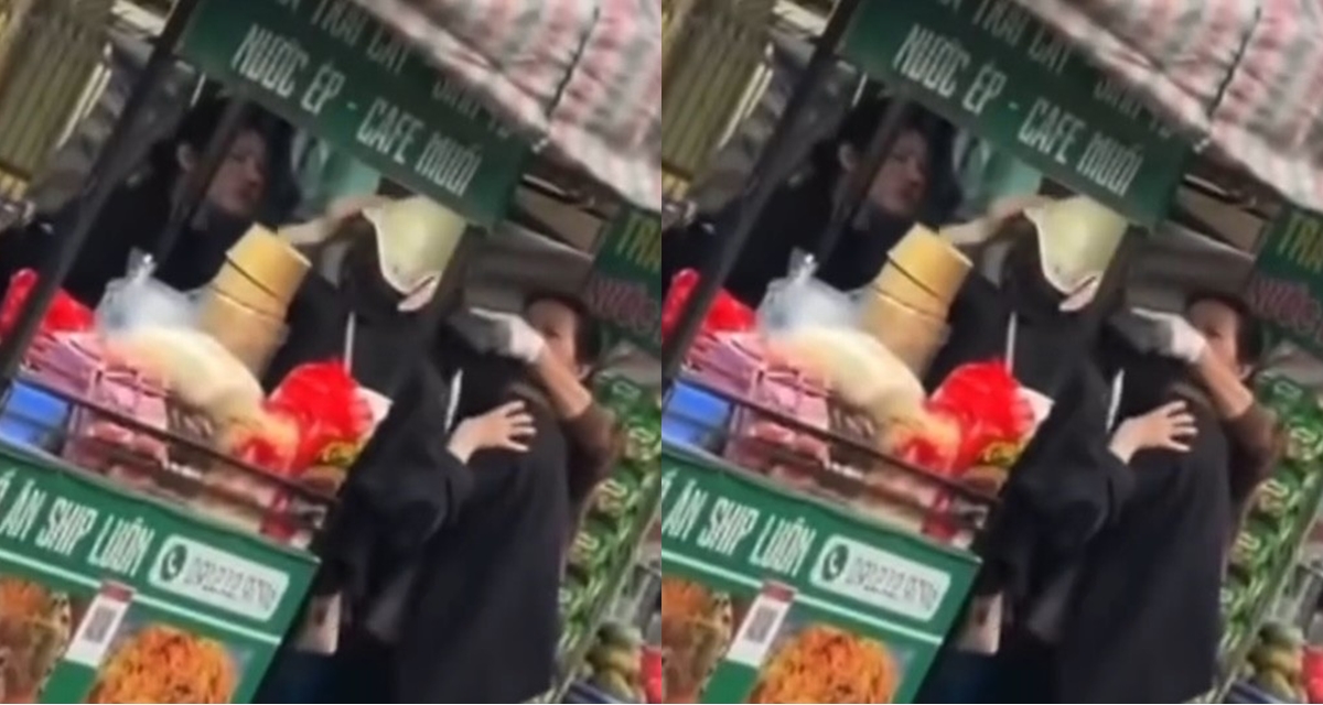 H&agrave; Nội: C&ocirc;ng an th&ocirc;ng tin vụ 2 c&ocirc; g&aacute;i bị b&agrave; h&agrave;ng nước đ&aacute;nh v&igrave; để xe ven đường kh&ocirc;ng đưa ph&iacute;