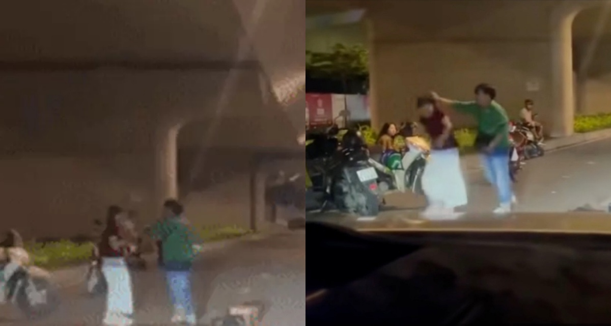 Người phụ nữ v&aacute;y trắng vụ thanh ni&ecirc;n Grab g&acirc;y rối tại nh&agrave; ga T3 đ&atilde; l&ecirc;n phường l&agrave;m việc, c&ocirc;ng an ghi nhận lời khai