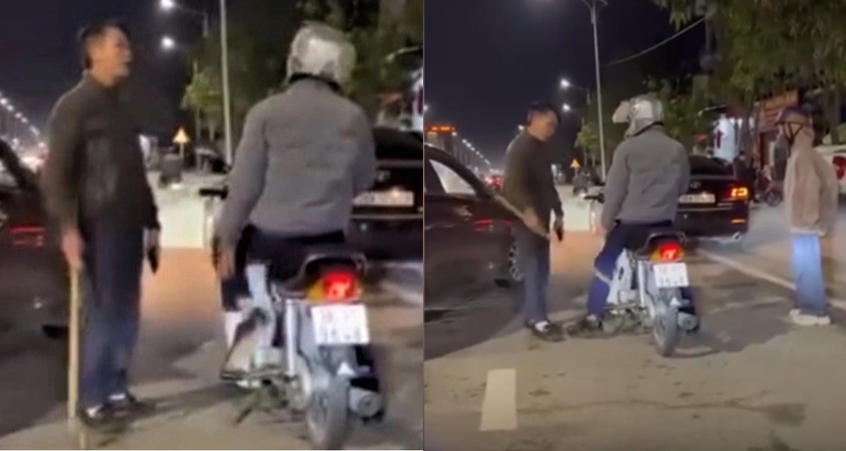 H&agrave; Tĩnh: Lời khai gi&aacute;m đốc c&ocirc;ng ty x&acirc;y dựng cầm gậy chặn đ&aacute;nh người đ&agrave;n &ocirc;ng chở con g&aacute;i