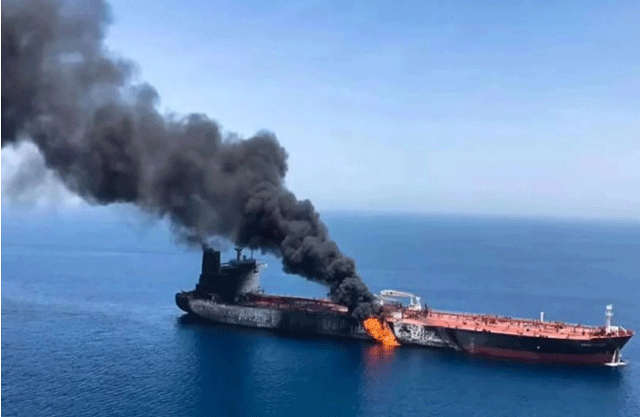 2 t&agrave;u chở dầu bị Iran tấn c&ocirc;ng g&acirc;y thương vong: Qu&aacute; tr&igrave;nh t&agrave;u bị tấn c&ocirc;ng v&agrave; t&igrave;nh h&igrave;nh c&aacute;c nạn nh&acirc;n