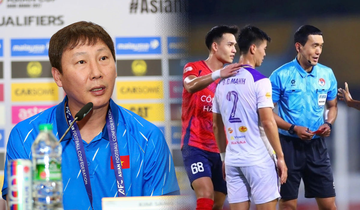 BTC V.League c&oacute; quyết định quan trọng, đồng hương HLV Kim Sang-sik nhận trọng tr&aacute;ch cao cả