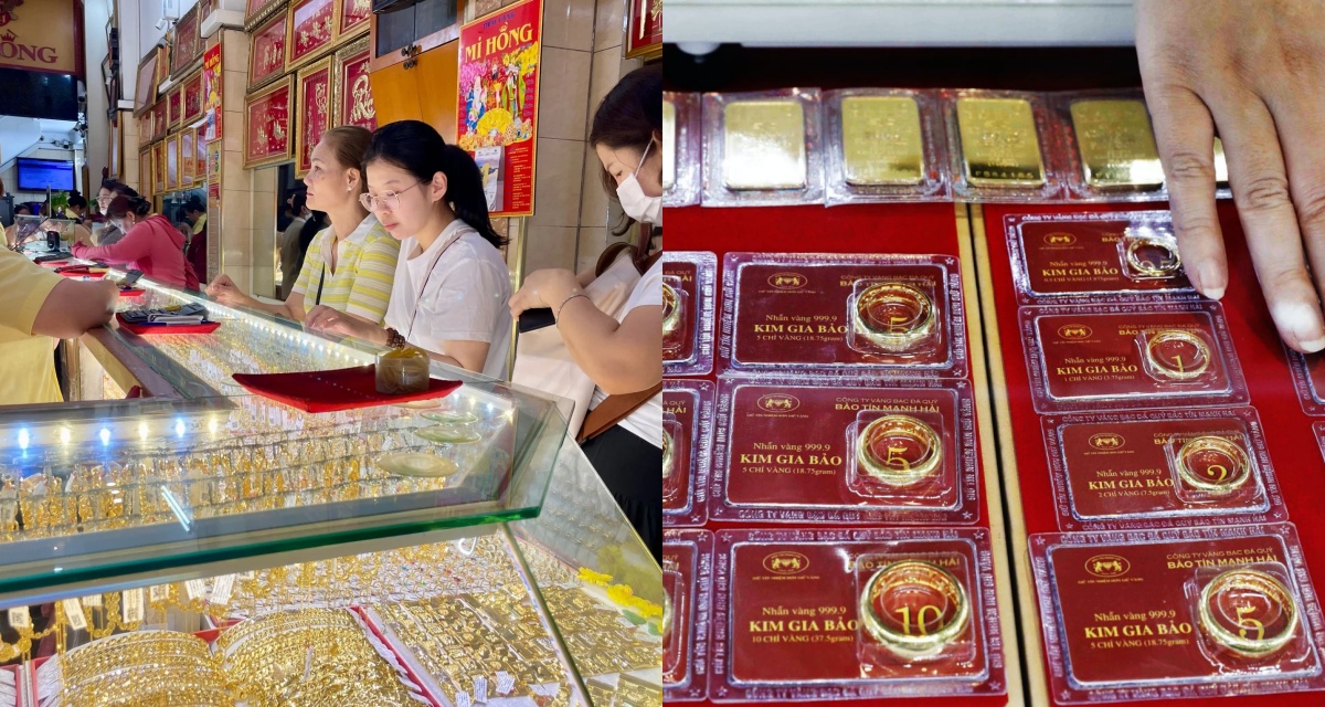 Gi&aacute; v&agrave;ng chiều 12/3 đảo chiều trong ng&agrave;y, v&agrave;ng miếng v&agrave; v&agrave;ng nhẫn thay đổi sau nhịp giảm đầu phi&ecirc;n s&aacute;ng