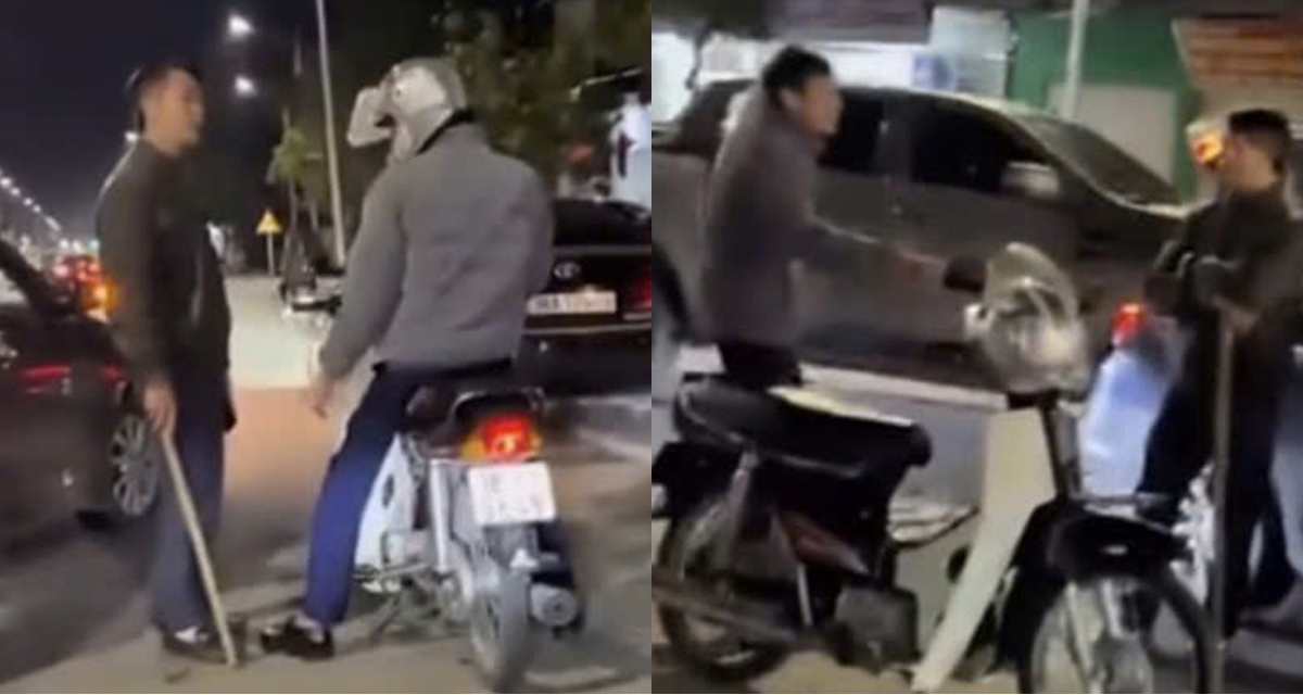 H&agrave; Tĩnh: T&agrave;i xế &ocirc; t&ocirc; xin lỗi người đi xe m&aacute;y bị m&igrave;nh cầm gậy đ&aacute;nh, c&ocirc;ng an ph&aacute;t hiện th&ecirc;m vi phạm