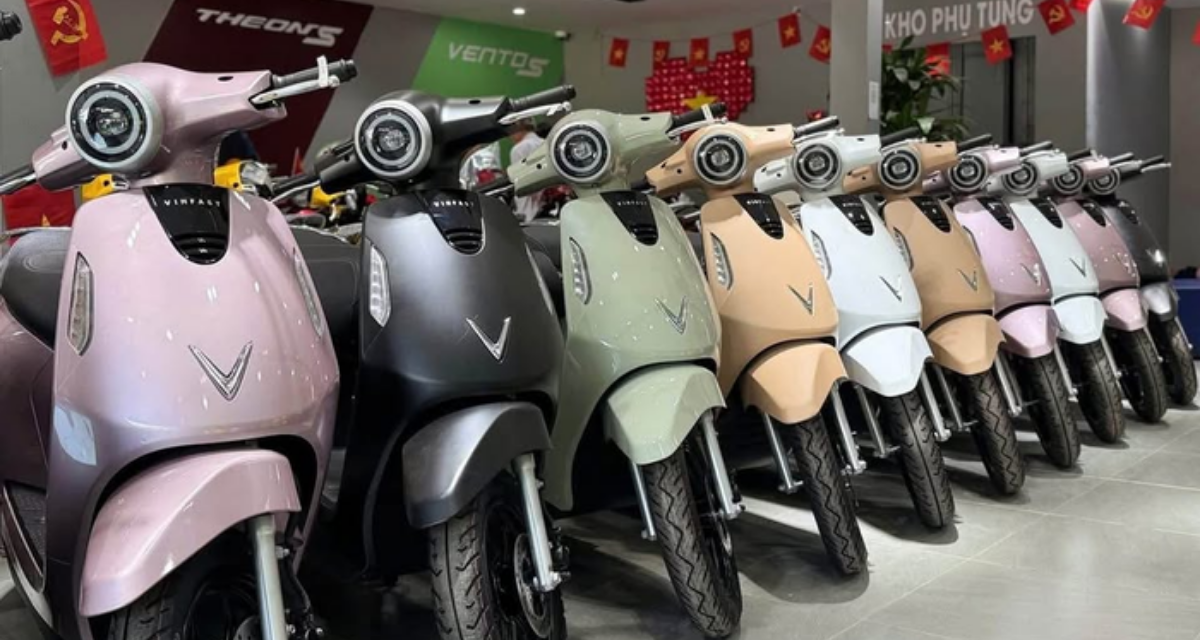 Xe m&aacute;y điện VinFast chạy tới 262 km/lần sạc, gi&aacute; hơn 20 triệu đồng thu h&uacute;t người d&ugrave;ng